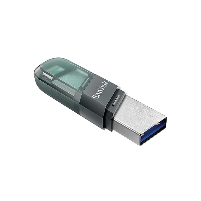 SanDisk Ixpand Flash Drive Flip 128GB Type A+ Lighting